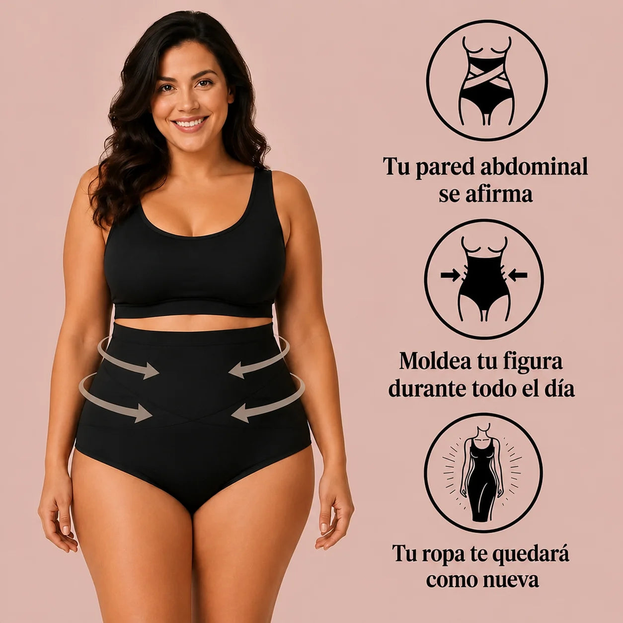 Braguitas Posparto Compresión de 360°