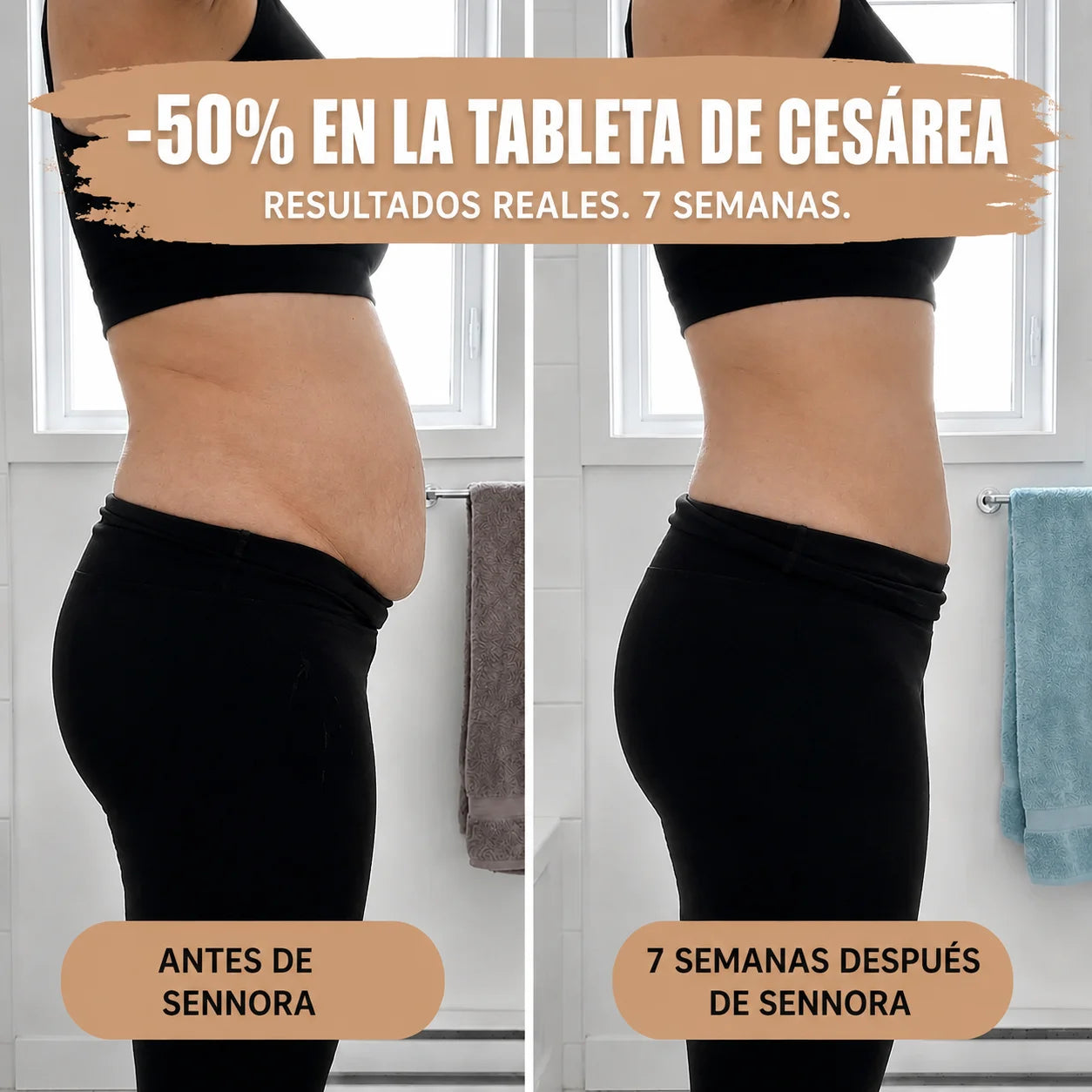 Braguitas Posparto Compresión de 360°